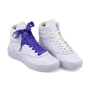 REEBOK FREESTYLE White Woman Shoes HI NOVA 8.5